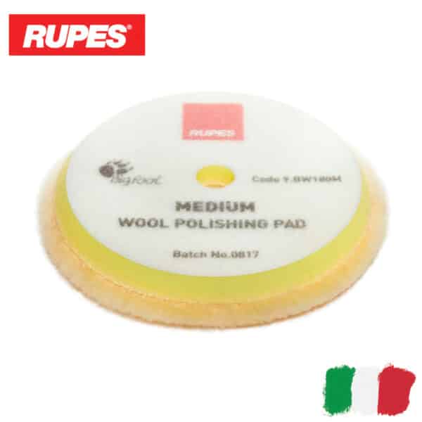 RUPES Wool Polishing Pad Medium BW180M