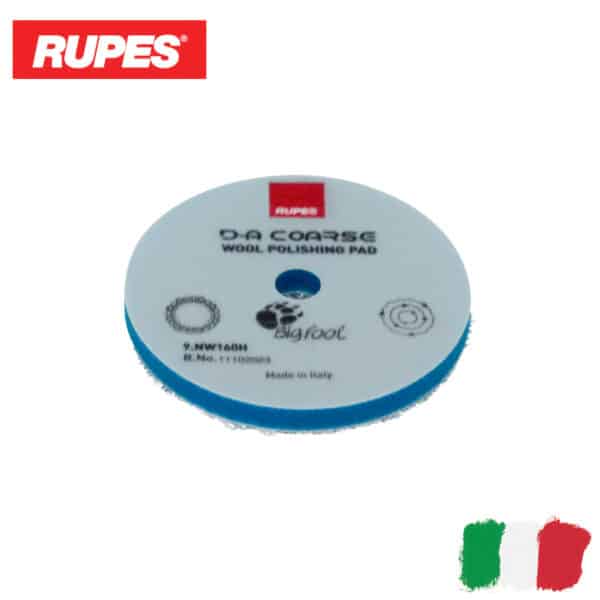 RUPES D-A Coarse Wool Polishing Pad NW160H