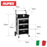 Мобильная система хранения с розеткой RUPES Carrier - Image 4