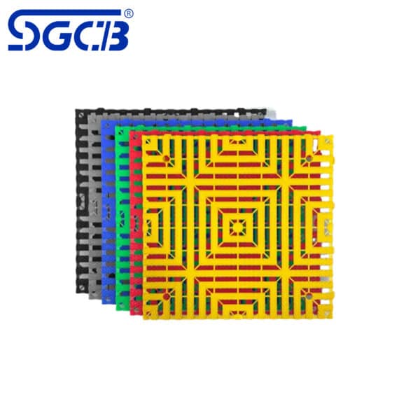 Grating Plastic Floor Sheet 3.0 Red