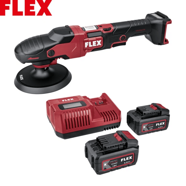 Аккумуляторная машина Flex PE 150 18-EC Set, 2 Батареи и Зарядка