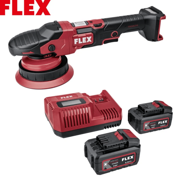 Аккумуляторная машина Flex XCE 8 150 18-EC Set, 2 Батареи и Зарядка