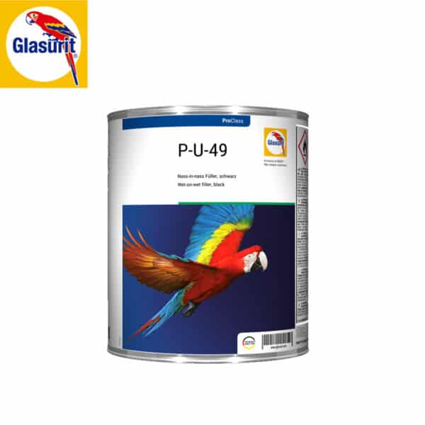 Glasurit P-U-49 Wet-on-wet filler, black (3L)